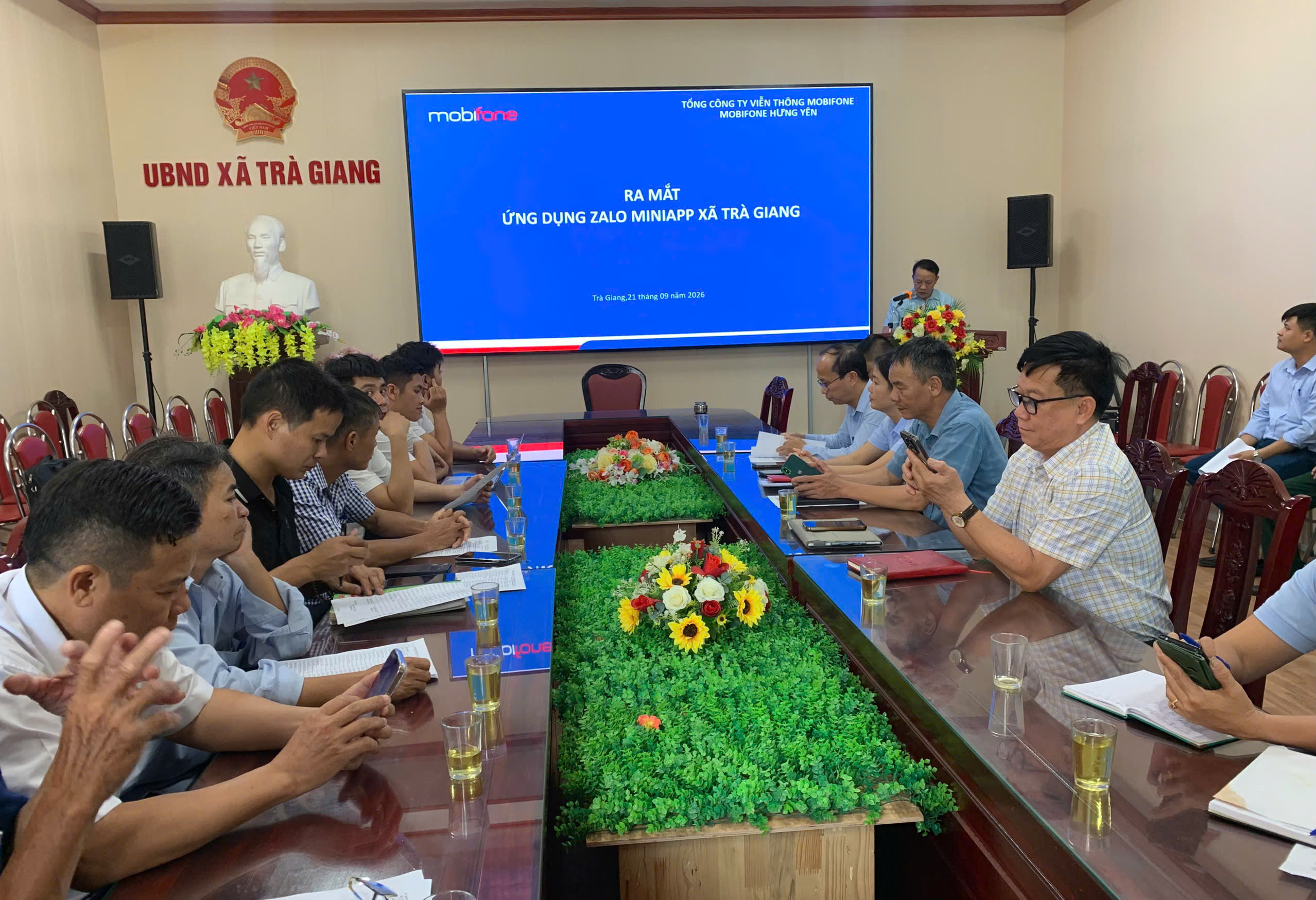 Tập huấn ứng dụng nền tảng Zalo phục vụ công tác quản lý, điều hành, tuyên truyền và tương tác với người dân trên địa bàn xã Trà Giang năm 2026