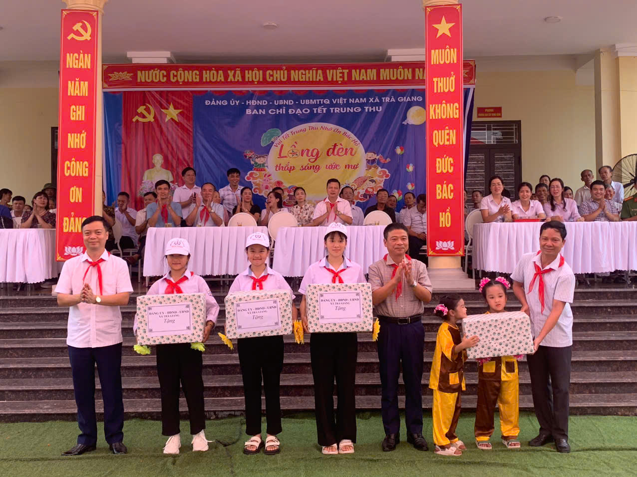 Sôi nổi các hoạt động tổ chức Tết Trung thu 2025 trên địa bàn xã