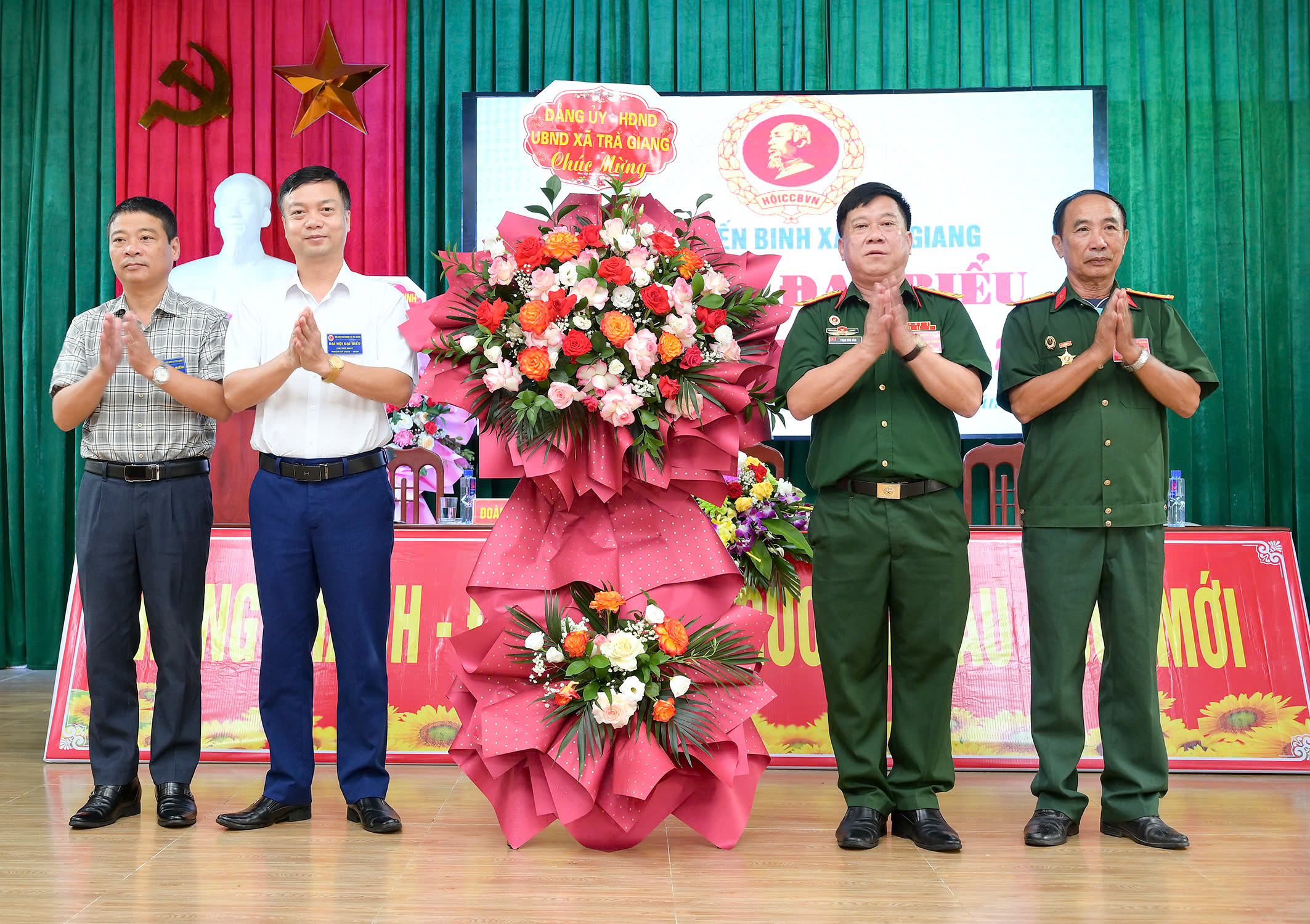 Đại hội đại biểu Hội CCB xã Trà Giang lần thứ nhất, nhiệm kỳ 2025-2030