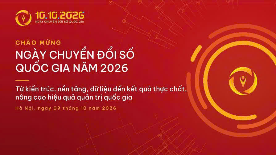 MỘT SỐ HÌNH ẢNH TRONG BỘ NHẬN DIỆN NGÀY CHUYỂN ĐỔI SỐ QUỐC GIA NĂM 2026